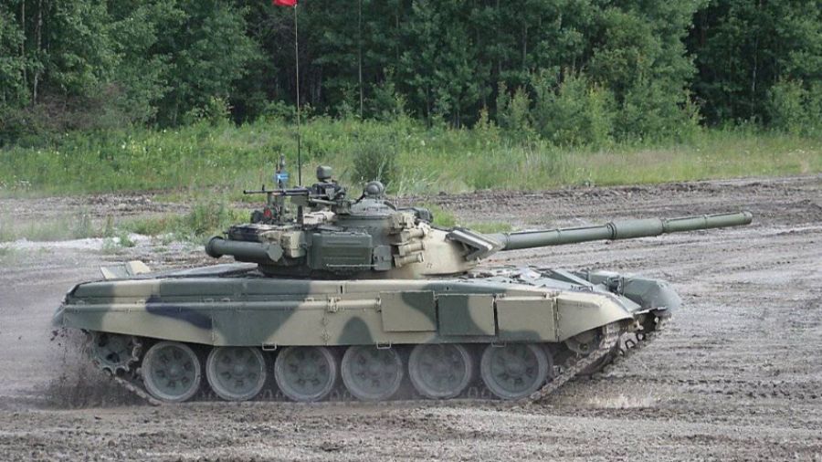 Танки Т-72М1, переданные Словакией ВСУ, уже замечены на улицах Донбасса