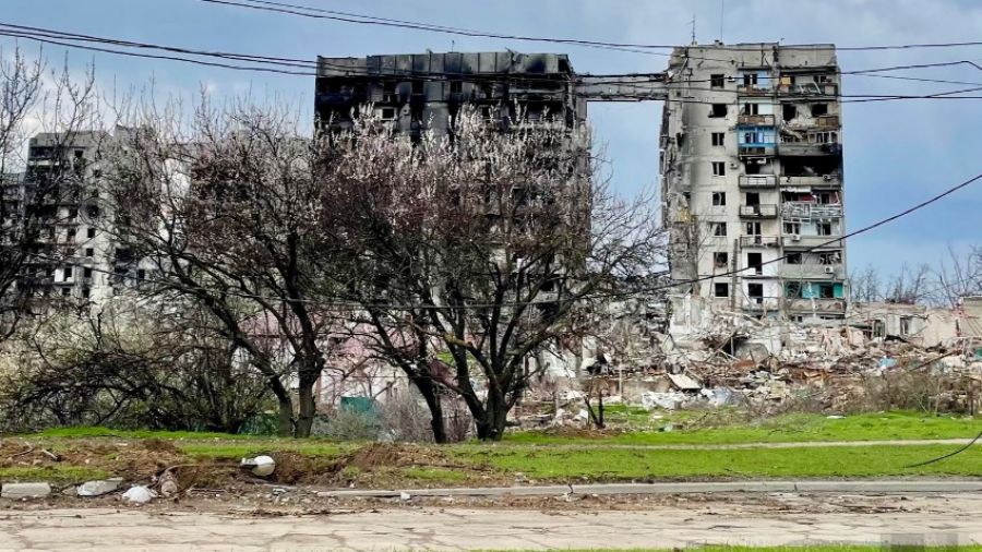 Группа ДНР в СЦКК осмотрев здания в Мариуполе, где были позиции ВСУ, обнаружила боеприпасы