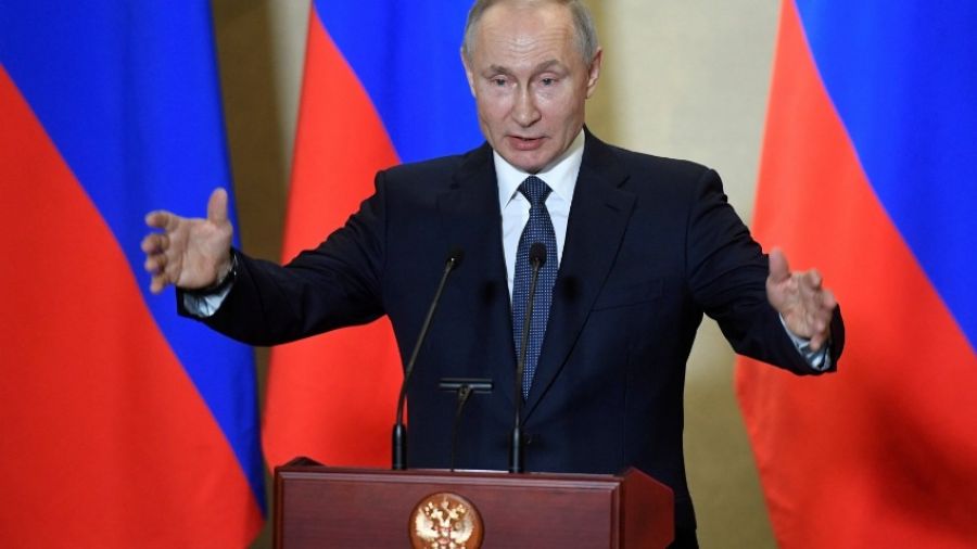 «США и их пудели»: Путин высказался об отношениях Америки и европейских лидеров