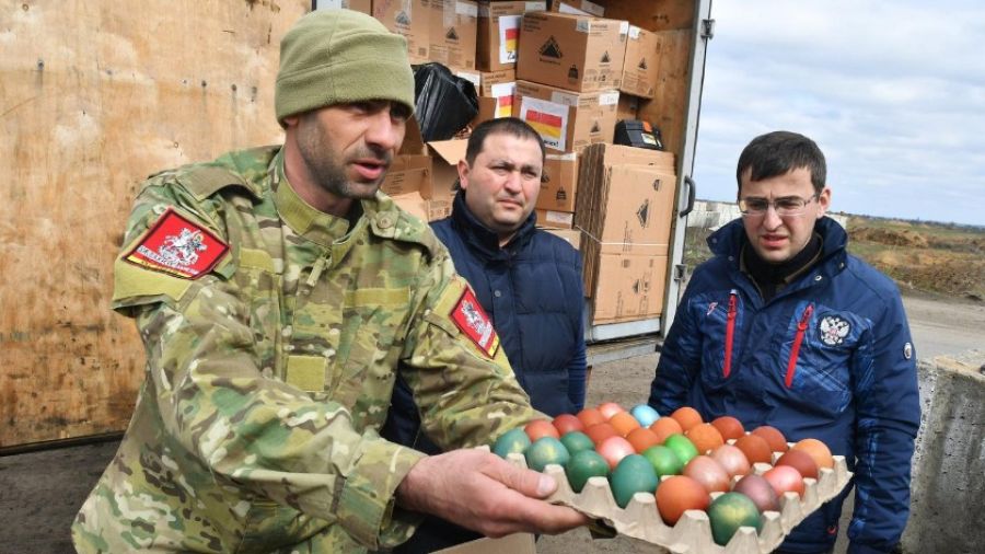 "Царьград" проинформировал, как военные ВС РФ отпраздновали Пасху в зоне СВО в 2023 году