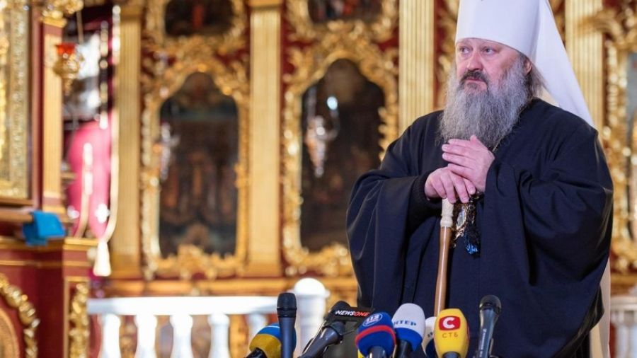 СБУ обвинила наместника Киево-Печерской лавры митрополита Павла в сотрудничестве с Россией