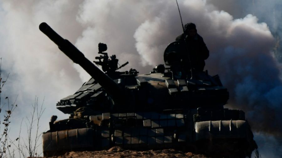 «Дорога смерти»: Бойцы ЧВК «Вагнер» и ВС РФ массово уничтожают технику ВСУ в Бахмуте