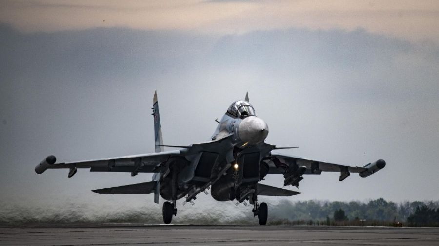 Истребители Су-35 ВКС РФ нанесли удары по объектам ВСУ в Черниговской области