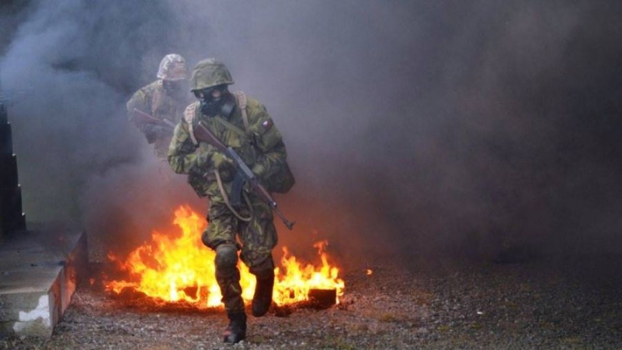 Опубликованное ВСУ фото доказывает поражение ВС РФ склада боеприпасов в Константиновке