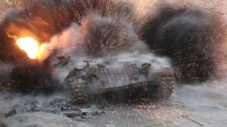 «РВ»: «Ланцет» ВДВ Армии РФ поразил вражеский танк на фронте у Кременной