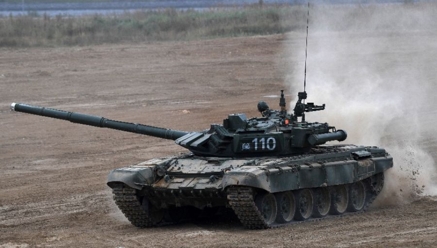 Российский танк Т-72 успешно выдержал прямое попадание американской ракеты ПТРК Javelin