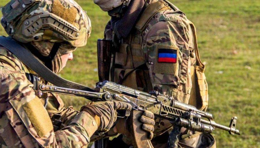 RusVesna: бойцы 123-го полка НМ ДНР ведут бои на запорожском направлении