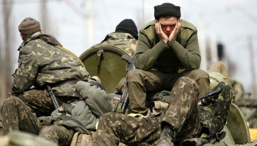Солдаты ВС Украины отказались идти на передовую и записали видеообращение к Зеленскому