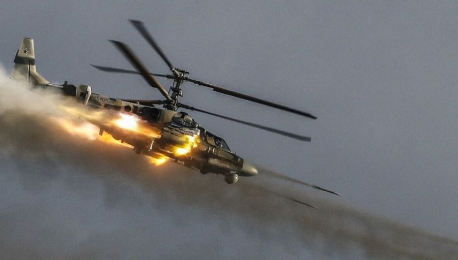 Системы ВКС РФ зафиксировали атаку на российский боевой вертолёт в Сирии