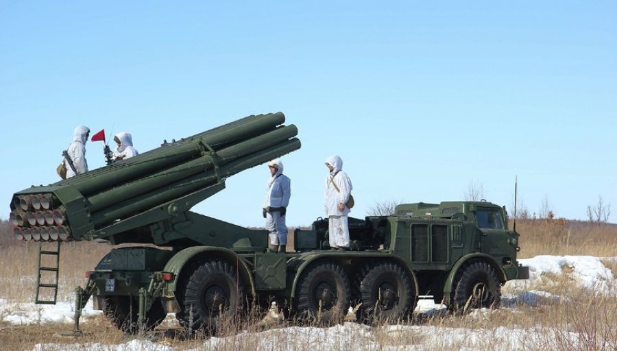 РВ: Огненный «Ураган» накрыл толпу военных ВС Украины под Харьковом