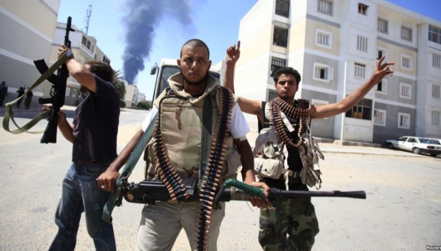 В Ливии оппозиция начала масштабные столкновения с полицией с применением тяжёлого вооружения