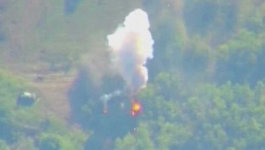 РВ: Спецназ «Отважных» нанес массированный артиллерийский удар по боевикам ВС Украины