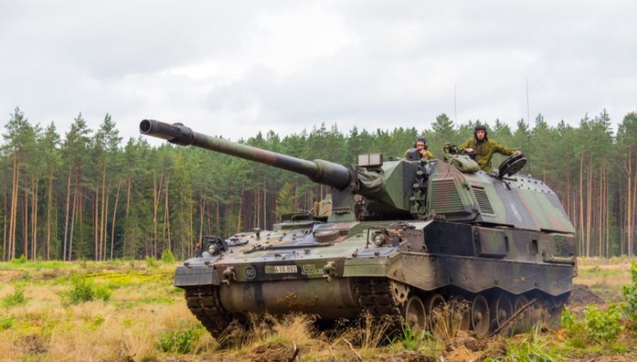 На вооружении ВС Украины осталось 5 из 15 немецких САУ PzH 2000