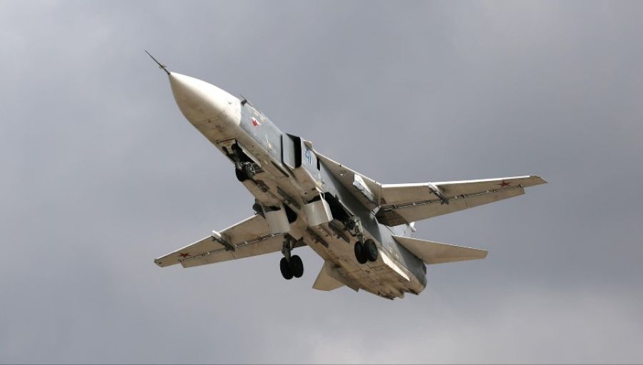 Над Харьковской областью был обнаружен украинский Су-24 ВВСУ с американскими ракетами Х-25