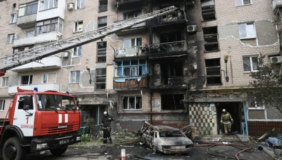 Старомихайловка оказалась под обстрелом украинских боевиков