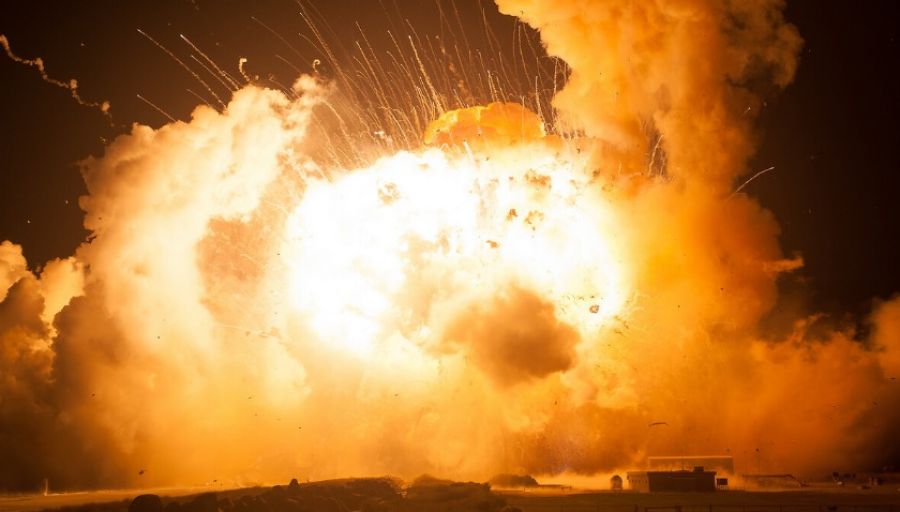 По военному объекту ВСУ в Одесской области ВС РФ нанесли удар крылатой ракетой Х-22