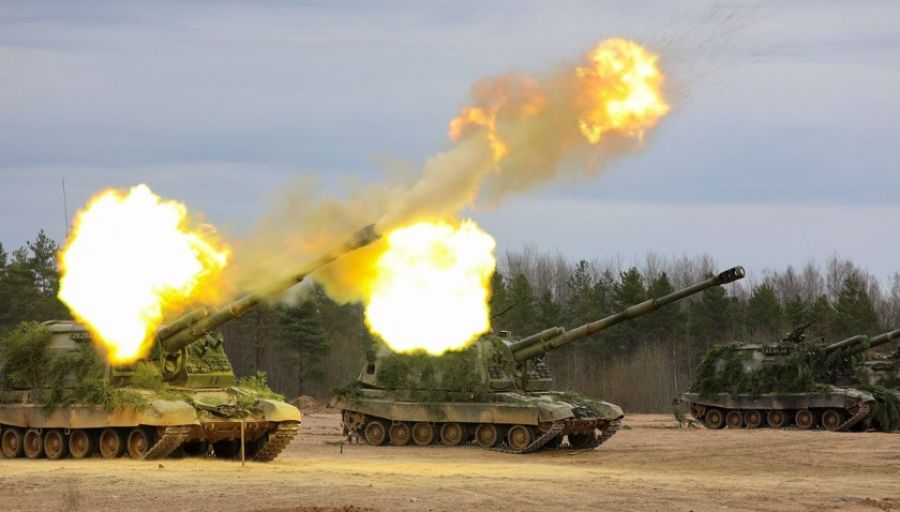 Опубликованы кадры ликвидации танков ВС Украины артиллеристами 10-й бригады ЛНР