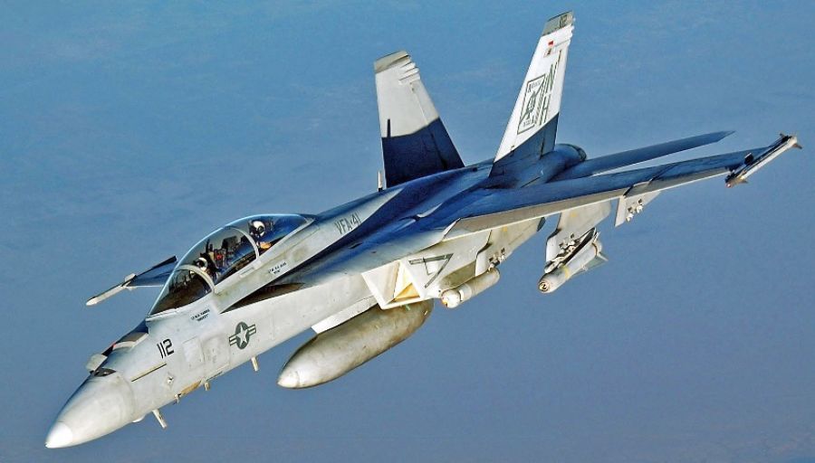 Американские истребители F-18 ВВС США могли сбить крылатые ракеты над Чёрным морем