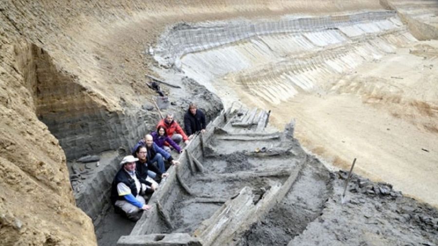 В Сербии археологи обнаружили древнюю деревянную конструкцию римского корабля