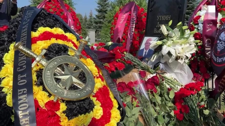 Командира ЧВК «Вагнер» Уткина Д.В похоронили на Мытищинском кладбище