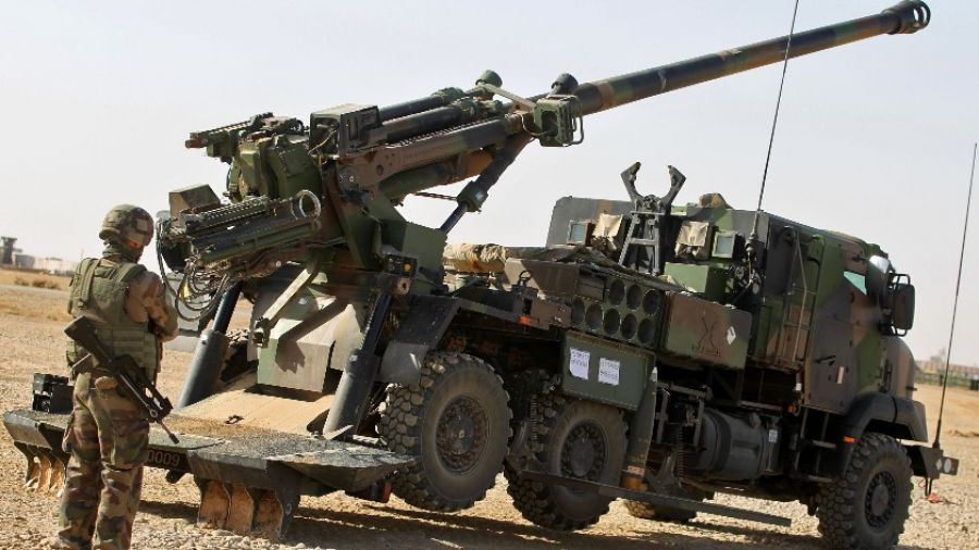 СП: ВСУ в охоте на Рогозина в Донецке задействовали французские САУ Caesar 155-мм калибра