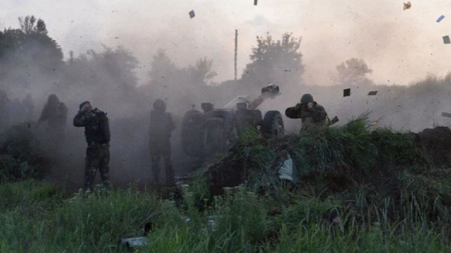 Народная милиция ДНР ведет наступление на позиции войск ВС Украины недалеко от Нью-Йорка