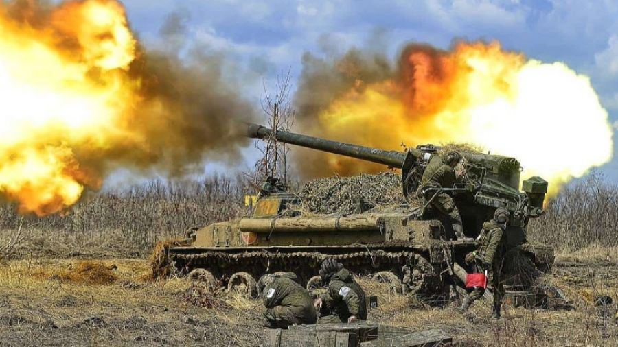 RusVesna: мобилизованные кабардинцы уничтожают военных ВС Украины с помощью «Гиацинт — Б»