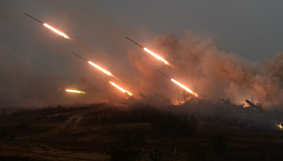 Российская артиллерия уничтожает ВС Украины при штурме Артемовска