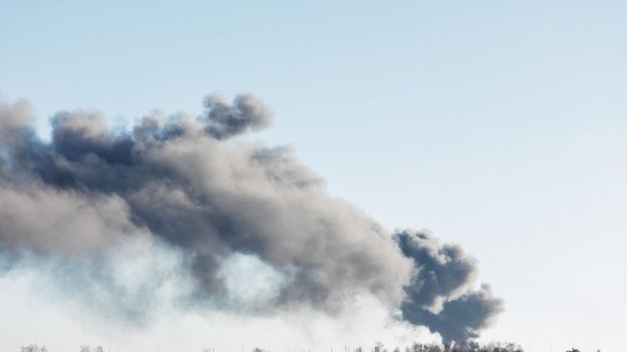 Кулемзин: произошло возгорании на Энергозаводе из-за обстрела ВСУ Куйбышевского района