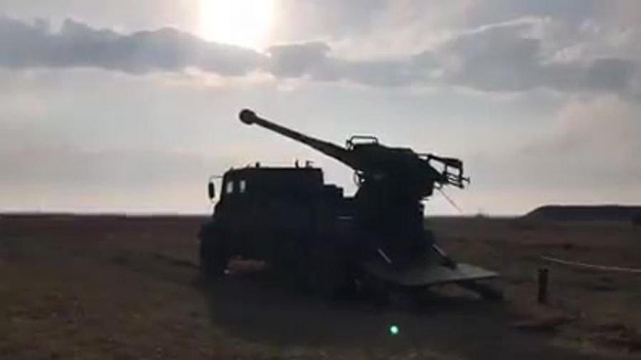 Украинскую САУ "Богдана" ВСУ испытали стрельбой по позициям войск ВС РФ в зоне СВО