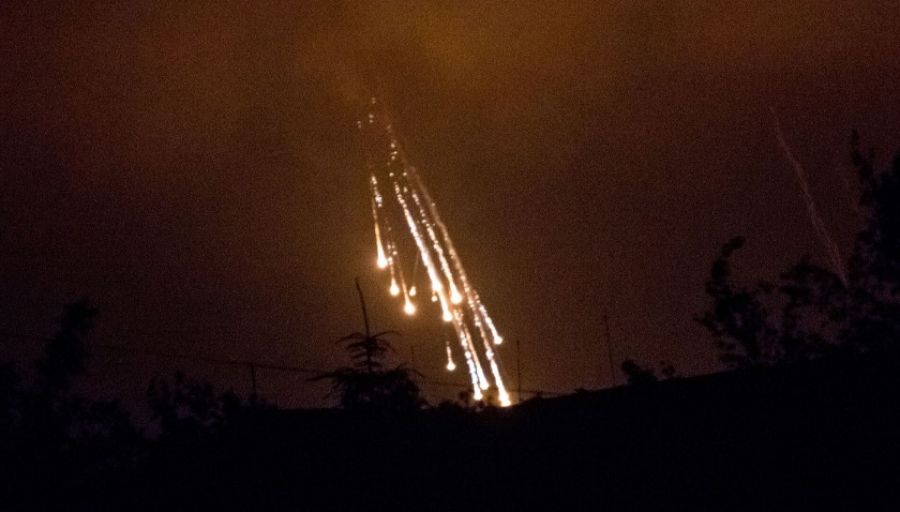 ВС РФ ударили реактивными зажигательными снарядами МЗ-21 по позициям ВС Украины в Авдеевке