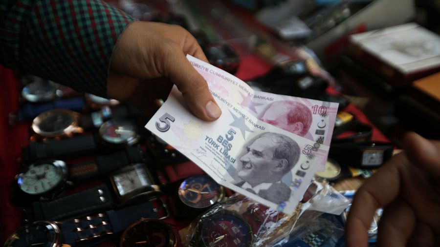 20 декабря курс турецкой валюты снизился до минимальных показателей