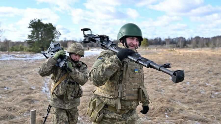 В украинской столице начались военные учения по обороне города