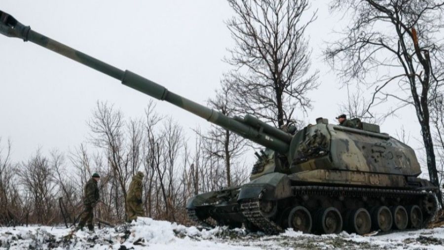 РВ: САУ «Мста-С» «Отважных» уничтожает американские гаубицы М-777 у Кременной