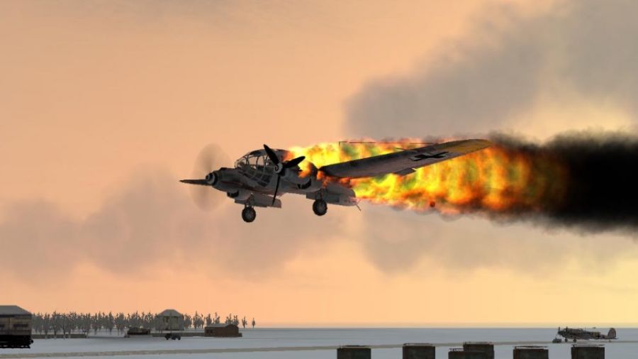 МК проинформировал, как летчики ВС РФ посадили подбитый ракетой в Бахмуте горящий Су-24