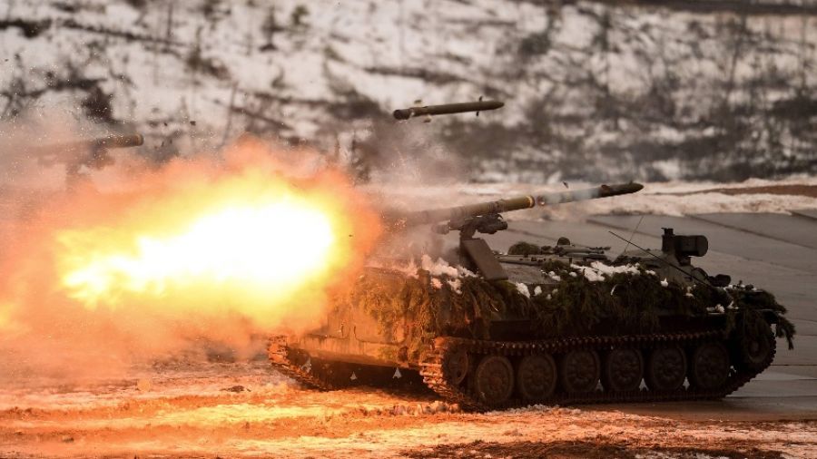 RusVesna: Оператор ПТРК 58 обСпН послал пламенный привет танку ВС Украины