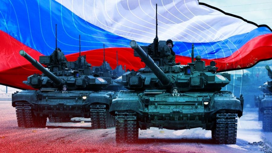 RusVesna: Уникальные кадры танкового наступления «Отважных» ВС РФ