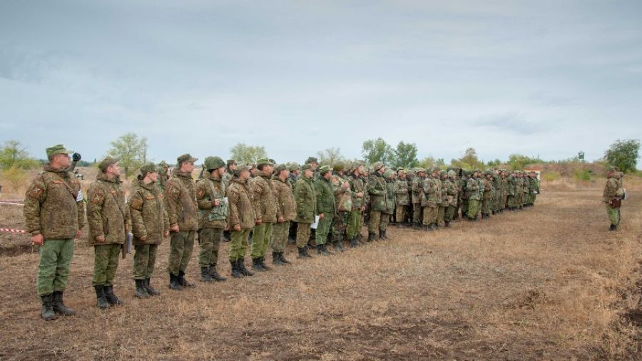 Курганец Александр Пылков отправился на передовую для участия в боевом слаживании