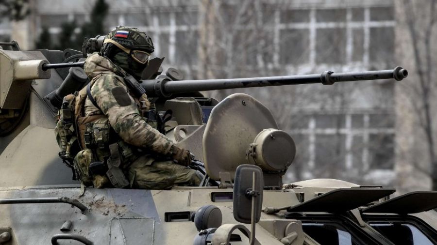Минобороны РФ: Спецбронепоезд ЮВО армии ВС России работает на фронте в зоне СВО на Украине