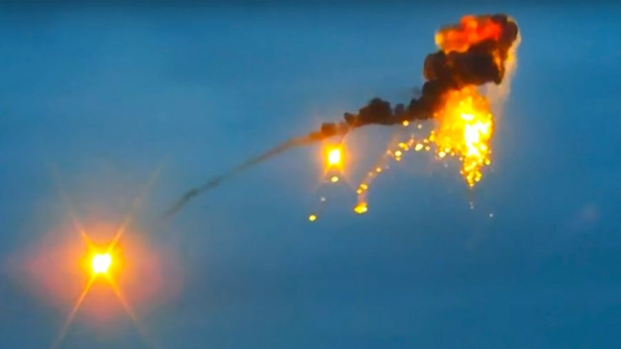 МК: жители Севастополя сообщили о сбитых системами ПВО ВС России беспилотниках ВС Украины