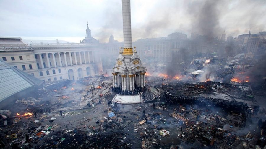 "МК": "Беркут" на Майдане в Киеве избивали иностранцы, говорившие на непонятных языках