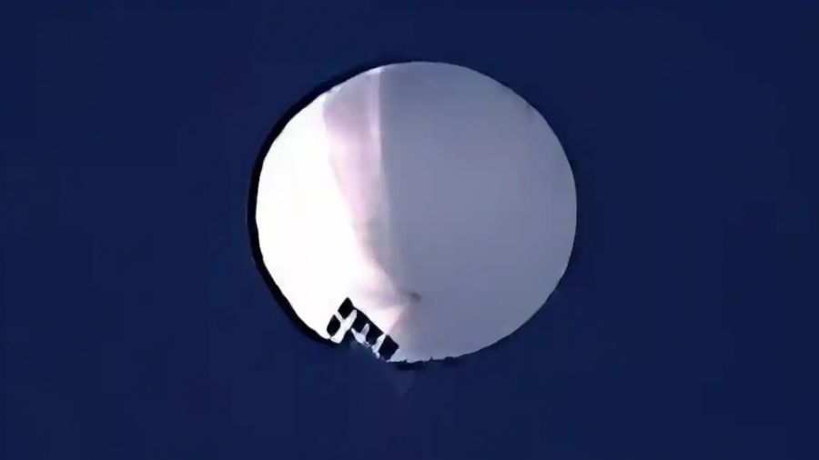 Опубликованы видеокадры уничтожения аэростата разведки КНР истребителем F-22 ВВС США