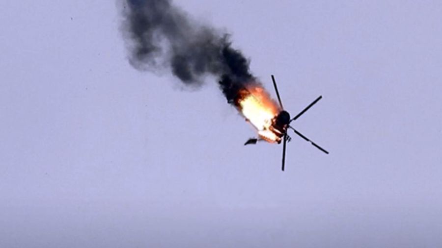 Военкор Ярем заявил, что бойцы ЧВК "Вагнер" сбили ПЗРК вертолет ВСУ в небе над Артемовском