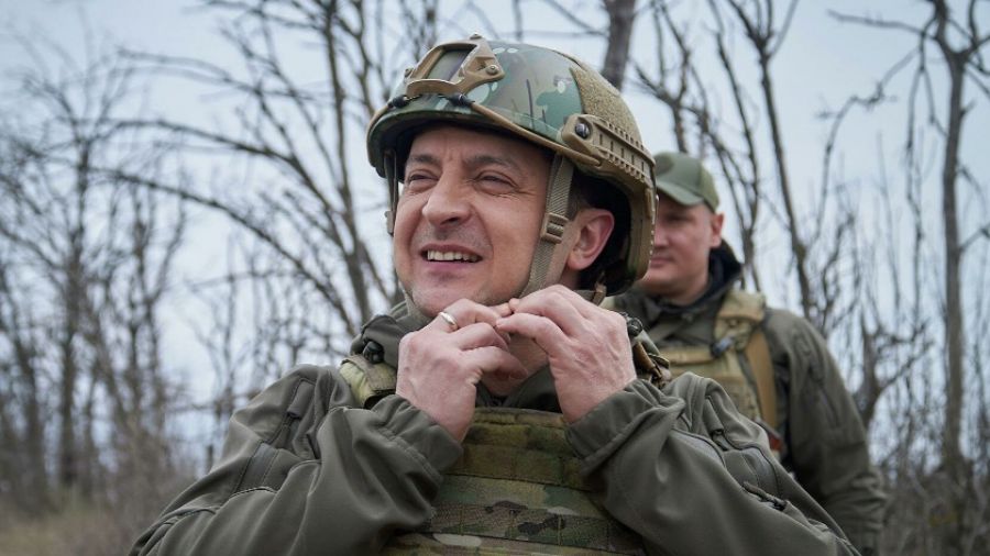 Президент Украины Зеленский проинформировал о ситуации в Бахмуте ДНР