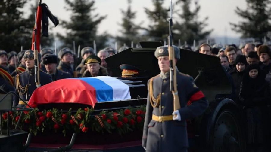 В Волгограде 5 февраля похоронили погибшего в СВО на Украине 39-летнего железнодорожника
