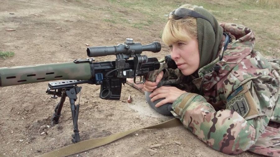 Бойцы ЧВК "Вагнер" рассказали о девушке-снайпере из 35-й бригады ВСУ с позывным "Уголек"