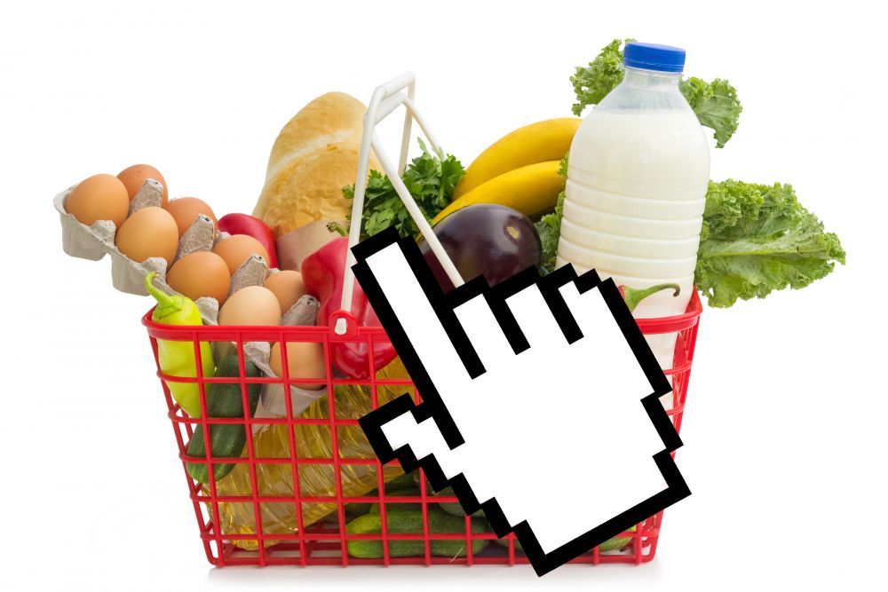 Онлайн-продажи продуктовых товаров увеличились в 2 раза