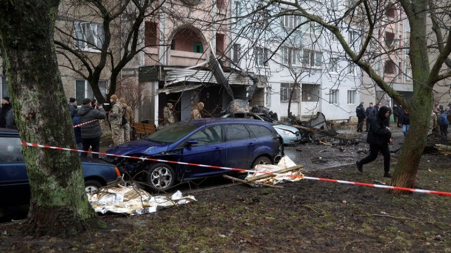 URA.RU: Политолог Живов назвал виновников крушения вертолета с главой МВД Украины в Броварах