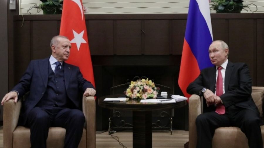 Кремль: Путин в разговоре с Эрдоганом обсудил Украину, АЭС «Аккую» и проект газового хаба