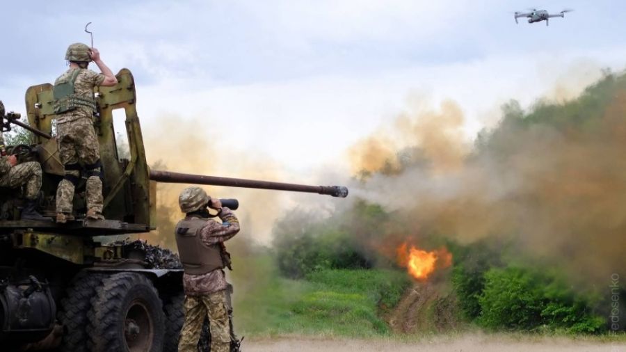 RusVesna опубликовала кадры ожесточенных боев и уничтожение бойцов ВСУ в Марьинке